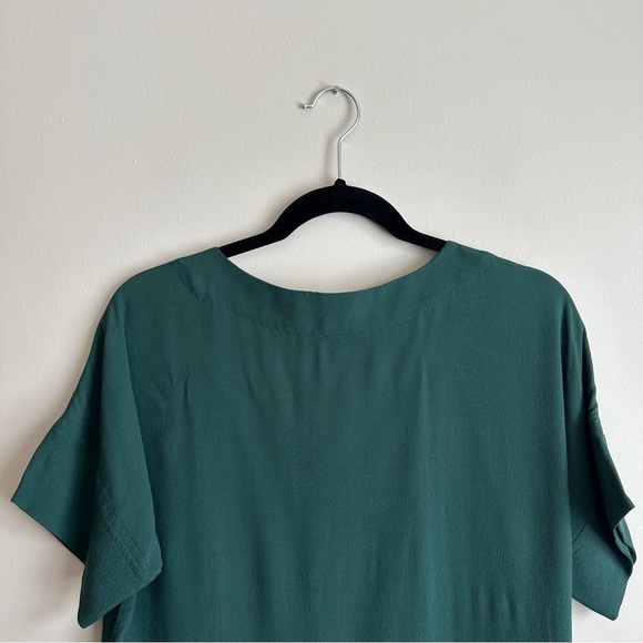 Madewell Green Shift Shirt Dress XS - Picture 9 of 11